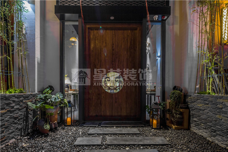南寧蔓華藝品軒文化沙龍180平門面裝修設(shè)計實(shí)景圖
